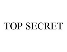 TOP SECRET trademark