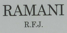 RAMANI R.F.J. trademark