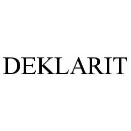 DEKLARIT trademark