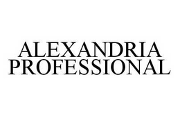 ALEXANDRIA PROFESSIONAL trademark