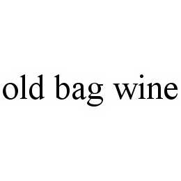 OLD BAG WINE trademark