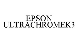 EPSON ULTRACHROMEK3 trademark