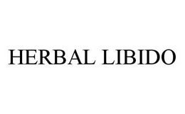 HERBAL LIBIDO trademark