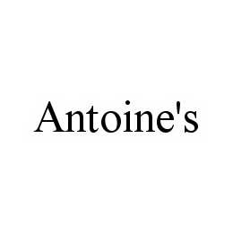 ANTOINE'S trademark