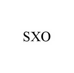 SXO trademark