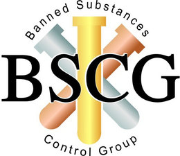 BSCG BANNED SUBSTANCES CONTROL GROUP trademark