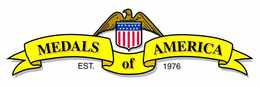 MEDALS OF AMERICA EST.  1976 trademark