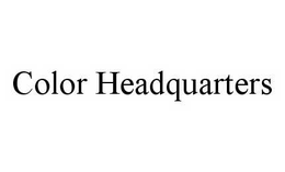 COLOR HEADQUARTERS trademark
