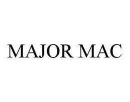 MAJOR MAC trademark