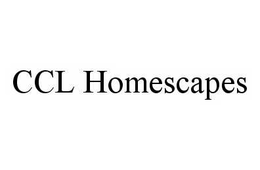 CCL HOMESCAPES trademark