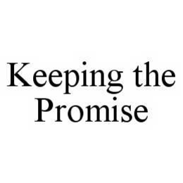 KEEPING THE PROMISE trademark