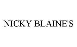 NICKY BLAINE'S trademark