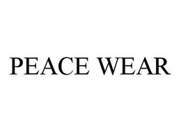 PEACE WEAR trademark