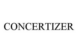 CONCERTIZER trademark