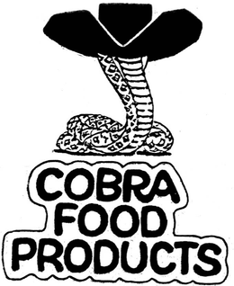 COBRA FOOD PRODUCTS trademark