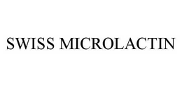 SWISS MICROLACTIN trademark