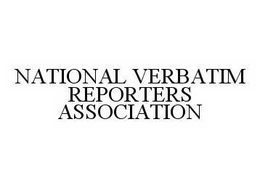 NATIONAL VERBATIM REPORTERS ASSOCIATION trademark