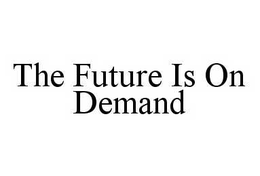 THE FUTURE IS ON DEMAND trademark