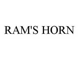 RAM'S HORN trademark