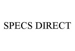 SPECS DIRECT trademark