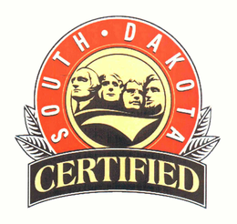 SOUTH · DAKOTA CERTIFIED trademark