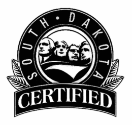 SOUTH · DAKOTA CERTIFIED trademark