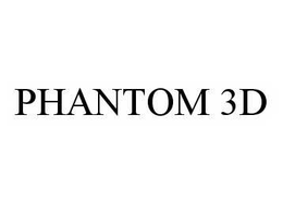 PHANTOM 3D trademark
