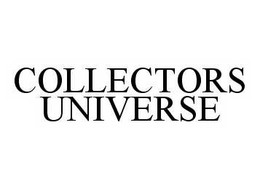 COLLECTORS UNIVERSE trademark