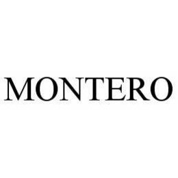 MONTERO trademark