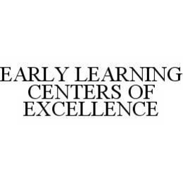 EARLY LEARNING CENTERS OF EXCELLENCE trademark