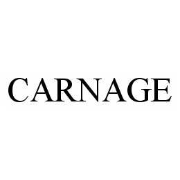 CARNAGE trademark