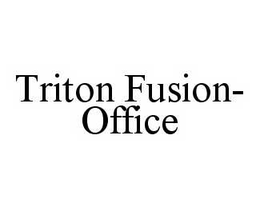 TRITON FUSION-OFFICE trademark