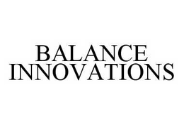 BALANCE INNOVATIONS trademark