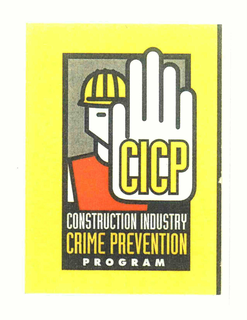 CICP CONSTRUCTION INDUSTRY CRIME PREVENTION PROGRAM trademark