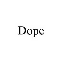 DOPE trademark