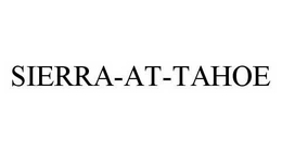 SIERRA-AT-TAHOE trademark