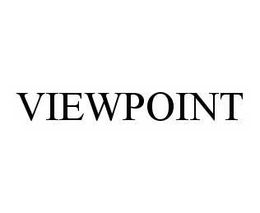 VIEWPOINT trademark