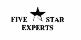 FIVE STAR EXPERTS trademark