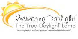 RECREATING DAYLIGHT! THE TRUE-DAYLIGHT LAMP trademark