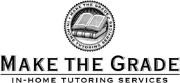 MAKE THE GRADE IN-HOME TUTORING SERVICES trademark