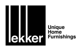 LEKKER UNIQUE HOME FURNISHINGS trademark