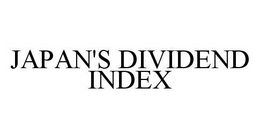 JAPAN'S DIVIDEND INDEX trademark