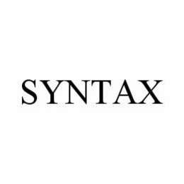 SYNTAX trademark
