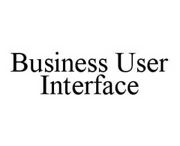 BUSINESS USER INTERFACE trademark