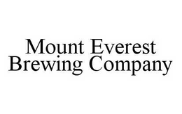 MOUNT EVEREST BREWING COMPANY trademark