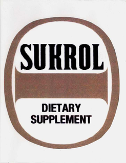 SUKROL DIETARY SUPPLEMENT trademark