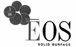 3CM EOS SOLID SURFACE trademark