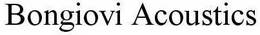 BONGIOVI ACOUSTICS trademark