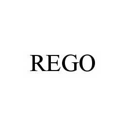 REGO trademark