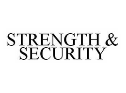 STRENGTH & SECURITY trademark